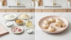 봄 티타임에 딱: 짭짤한 벚꽃 향 ‘사쿠라 소금 쿠키’ 쉽게 굽는 법